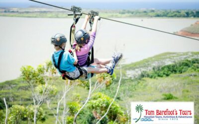 Travel Blog #147 – Ziplining OVER Akaka Falls?