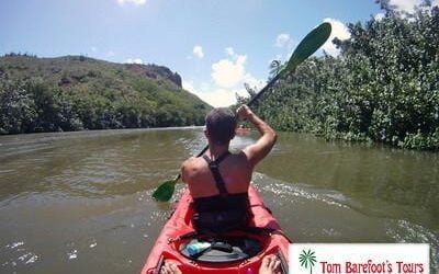 Travel Blog #85 – Paddling to “Secret Falls” with Wailua River Guides