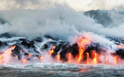 Do you still own your land if it is covered by a lava flow?